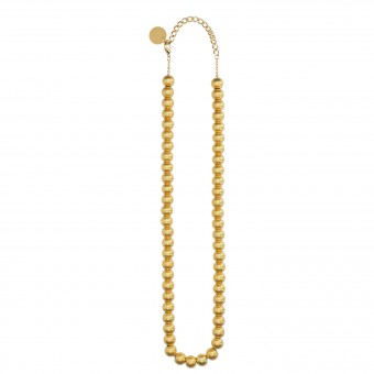 Kette "Small Beads Necklace long" VANESSA BARONI -gold- 