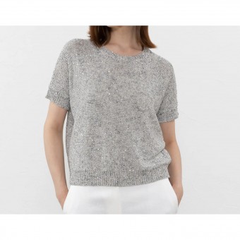 Pullover PESERICO EASY -taupe- 