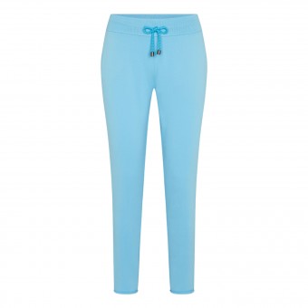 Sweatpants "Smilla" JUVIA Slim Fit -856 aqua- 